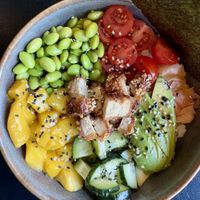 Poke bowl  #Veganuary at Wild Food in Granada