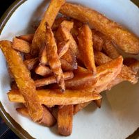 Sweet potato fries  #Veganuary at Wild Food in Granada