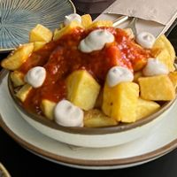 Potato Bravas  at Wild Food in Granada