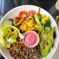 Buddha bowl at Wild Food in Granada