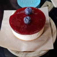 New York cheesecake at Wild Food in Granada