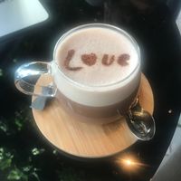 Organic hot chocolate at Wild Food in Granada