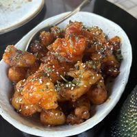Glazed cauliflower (KFC)  at Wild Food in Granada