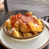 Patatas bra as   at Wild Food in Granada