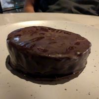 Can't remember the name, but it's a vegan version of a local cake at Wild Food in Granada