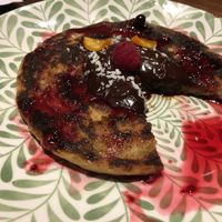 Crêpe végétalienne sucrée at Wild Food in Granada