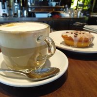 coffe and Donut at Wild Food in Granada
