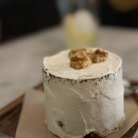 Vegan carrot cake 😋  at Wild Food in Granada