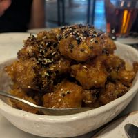 Spicy cauliflower at Wild Food in Granada