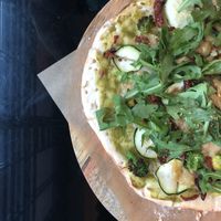 Green Pizza at Wild Food in Granada