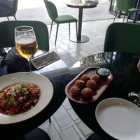 Pad Thai + Croquettes  at Wild Food in Granada