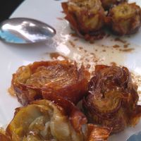 Alcachofas muy ricas!!!! at Wild Food in Granada