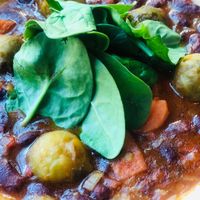 muy buen plato at Wild Food in Granada