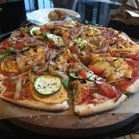 Pizza Mediterránea 12€ at Wild Food in Granada