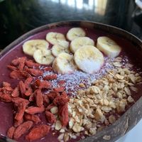 Acai bowl at Wild Food in Granada