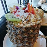 Pineapple bowl at Wild Food in Granada
