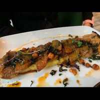 Tempeh y setas Feira at Wild Food in Granada