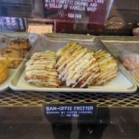 Ban-Offee Frittter #Veganuary at Revolution Doughnuts in Atlanta