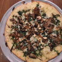 GF/V Wild Mushroom pizza at Pizza Luce in Duluth