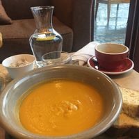 Vegan soup  at Ramsbeck - Another Place Hotel in Watermillock