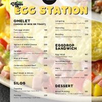 egg station menu  at The Good Choices Ph in Metro Manila