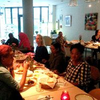 Dinging hall at Groenten Zonder Grenzen - GZG in Rotterdam