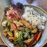 Teriyaki tofu  at W Der Imbiss - Nollendorfplatz in Berlin