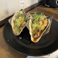 No meat chicken tacos  at Wahaca - Waterloo in South East London