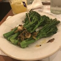 
Chargrilled tenderstem broccoli with spring onion salsa & lime at Wahaca - Waterloo in South East London