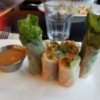 Vegan Spring Rolls at Hidden Garden Thai Cuisine in Culver City