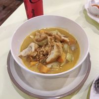 Red curry at NumNgern in Khao Sok