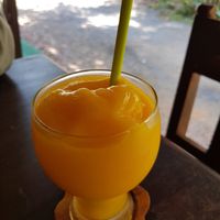 Mango shake at NumNgern in Khao Sok