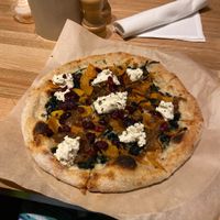 Butternut squash pizza vegan  at True Food Kitchen - La Jolla Village in San Diego