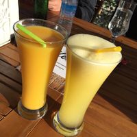 Mango & Pineapple Juice at Shamar Bar Restaurante in Fuengirola