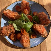 Brusschette met tomatensalsa #Veganuary at Depot in Ypres