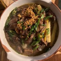 Vegan coq au vin #Veganuary at Depot in Ypres