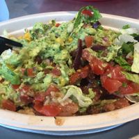 Assiette Vegan.  at Chipotle in Puteaux