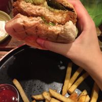 Guacamole in the middle  at Turtle Bay in Guildford