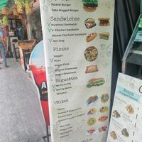 Vegan options at Govinda's at the Beach in Ao Nang