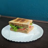 Hummus sandwich at Govinda's at the Beach in Ao Nang