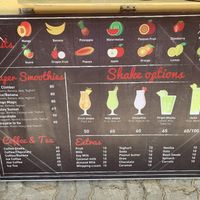 Shakes at Govinda's at the Beach in Ao Nang