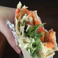 Tofu wrap  at Govinda's at the Beach in Ao Nang