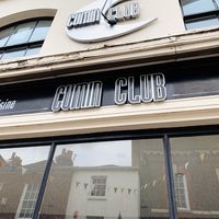 Exterior on high street  at Cumin Club in Rochester