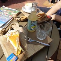 Lovely cakes always! These are not vegan, but there are also plenty of vegan options. at Robuust Foodies & Goodies in Den Helder