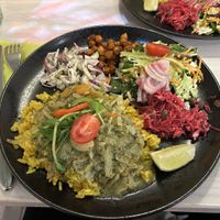 Thai curry of sorts  at Anne's Vege in Espoo