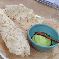 sauce was not vegan. at De Kas in Amsterdam