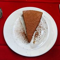 Tarte Dolma com chocolate e castahna at Os Tibetanos at Os Tibetanos in Lisbon