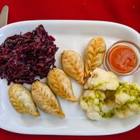 Tsel Momos at Os Tibetanos at Os Tibetanos in Lisbon