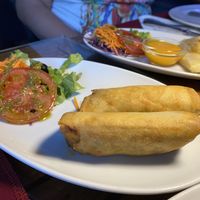 Spring Rolls   at Os Tibetanos in Lisbon