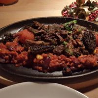 Soy chilli with mushrooms  at Blitz Restaurant in Munich